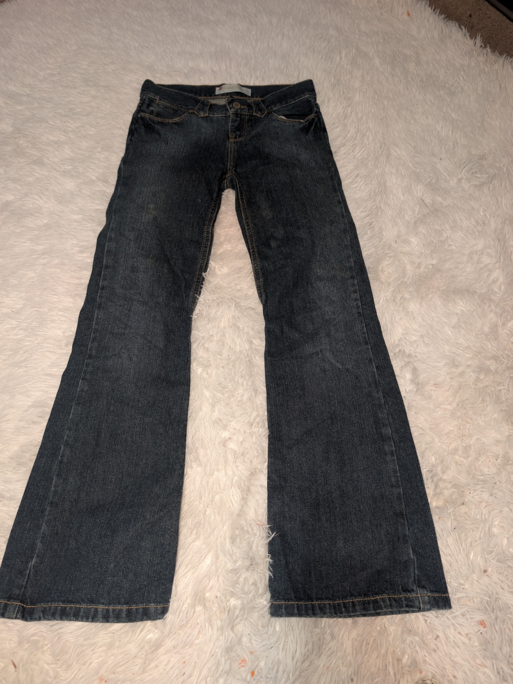 Ralph Lauren Dungarees Jeans Dark Wash Bootcut Jeans - Navy